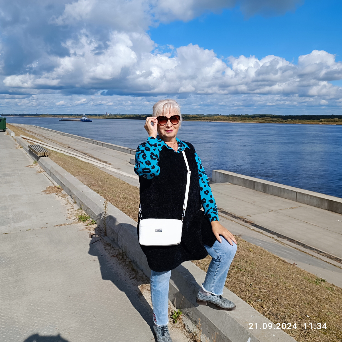 На берегу Волги