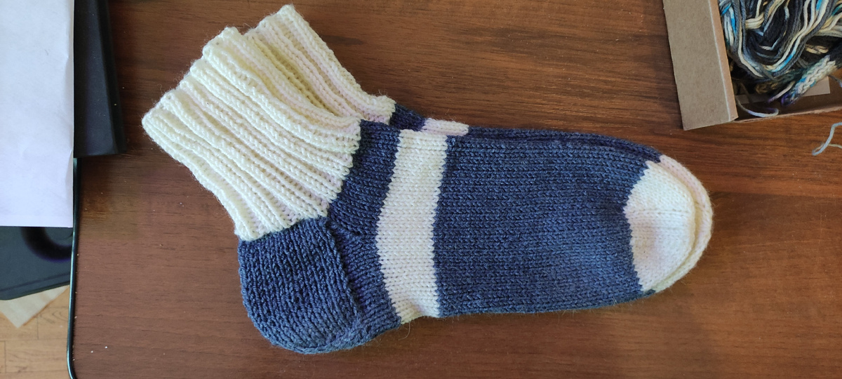 Первые носки из Alize