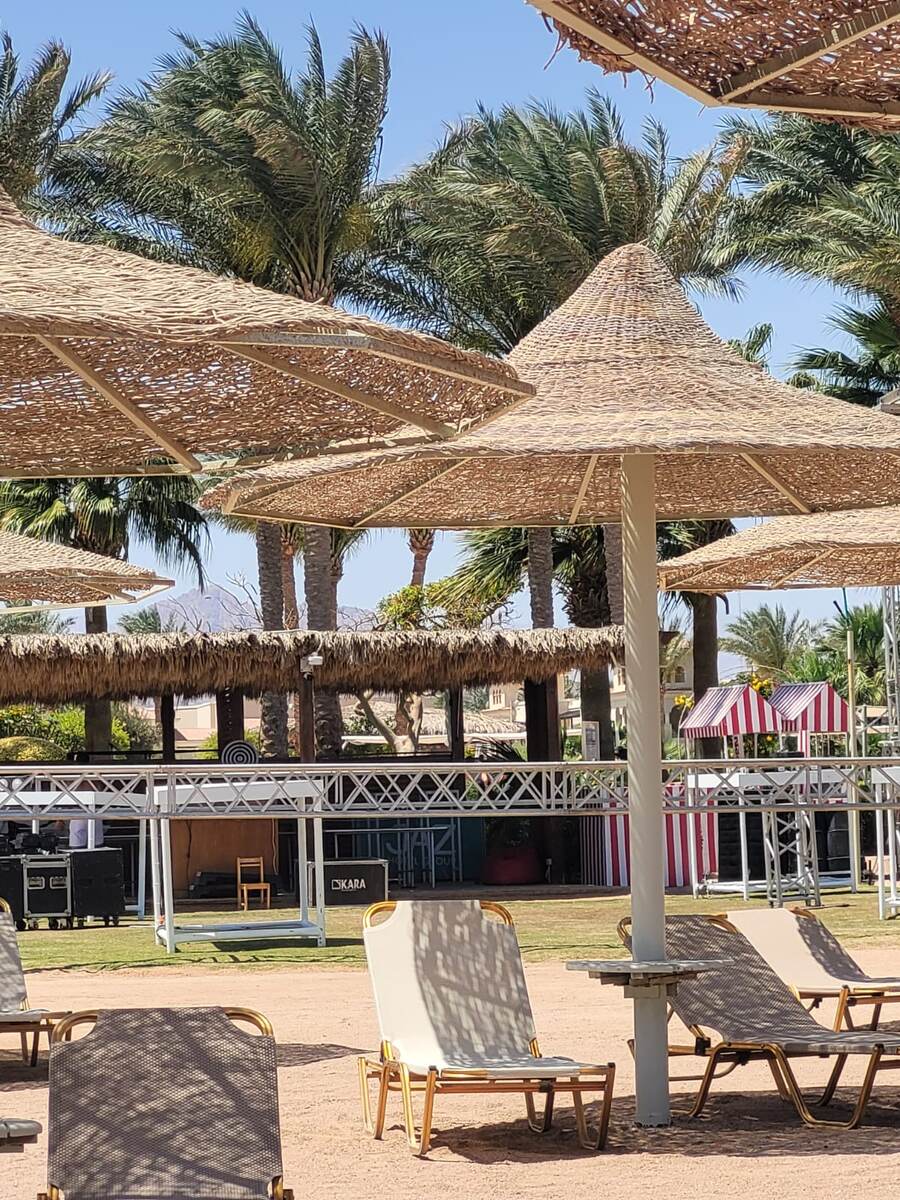 Пляж в Египте.