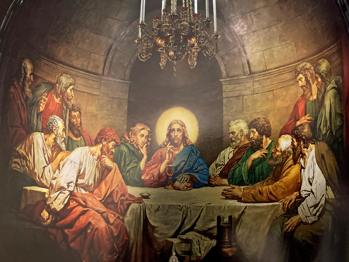 В Харме Христа Спасителя. Тайная Вечеря