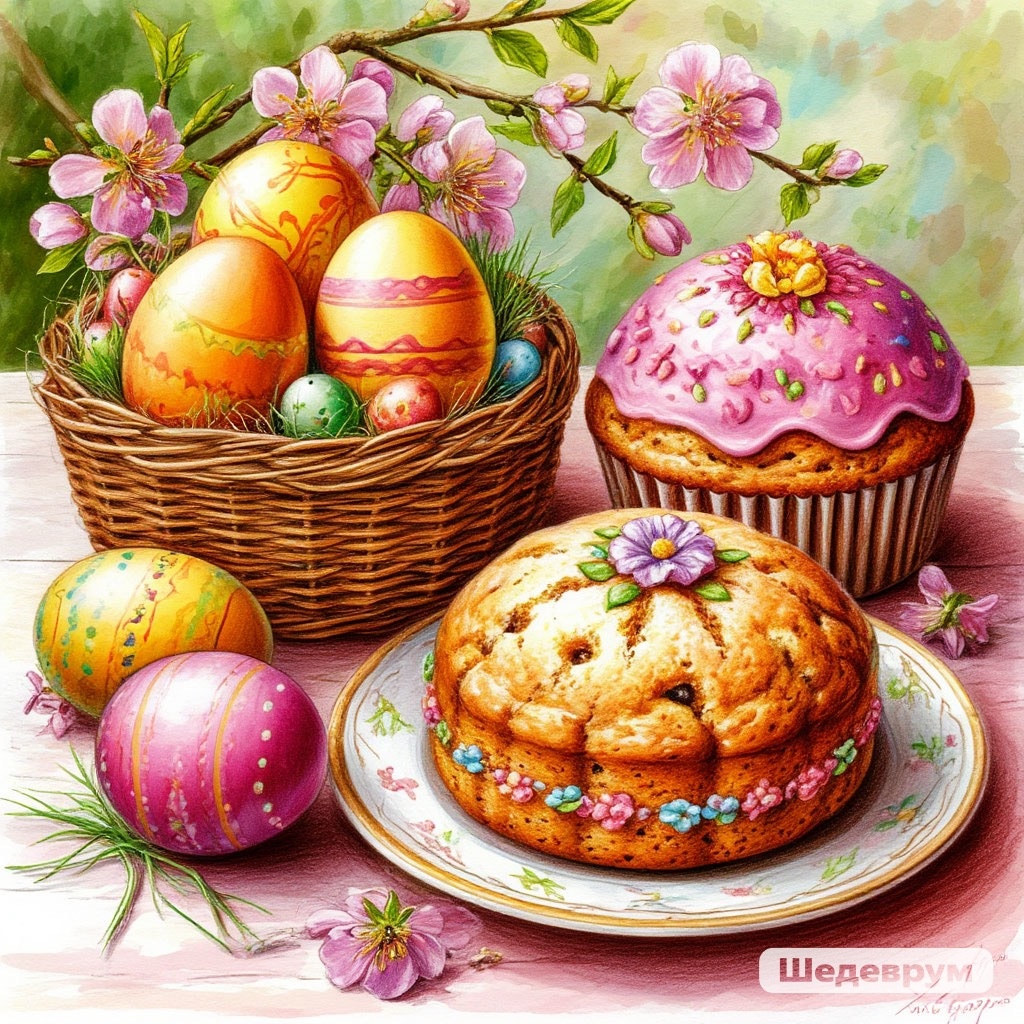 Совместное творчество автора и Шедеврума 