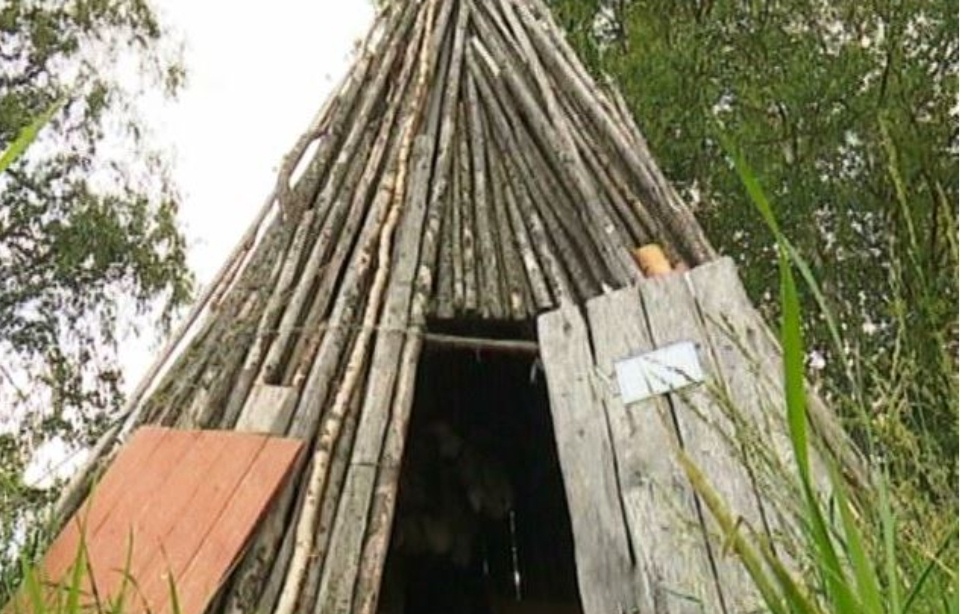 Дровяной чум. Этнопарк "Живун" Шурышкарский район, ЯНАО