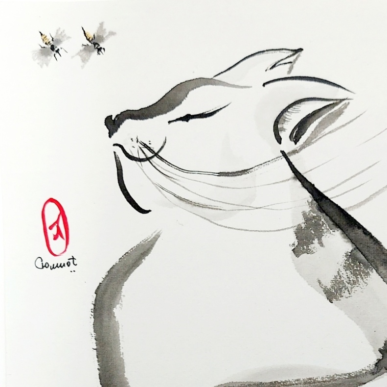 Рисунок автора. Вон какой самоуверенный.