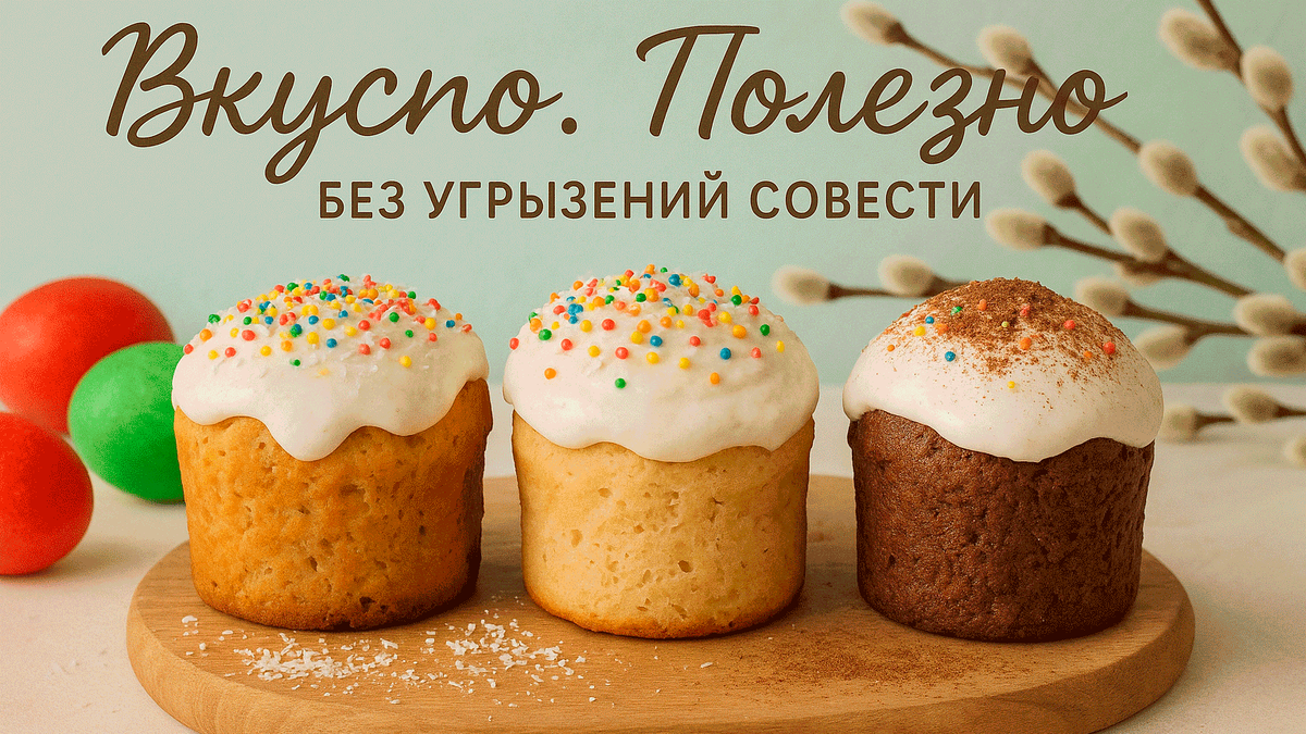 Рецепт ПП-кулича