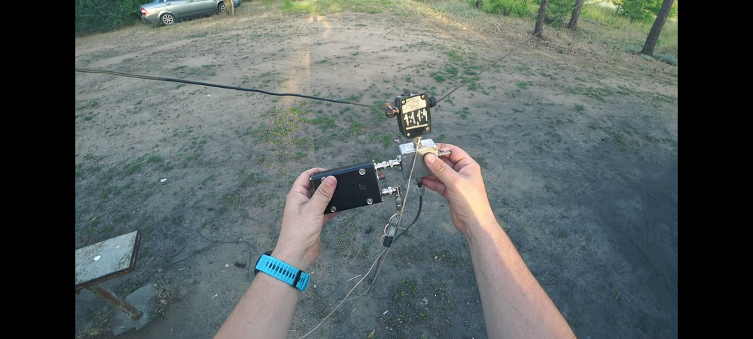 Моя походная антенна Дельта