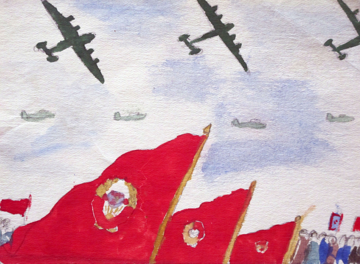 День победы на Красной площади.