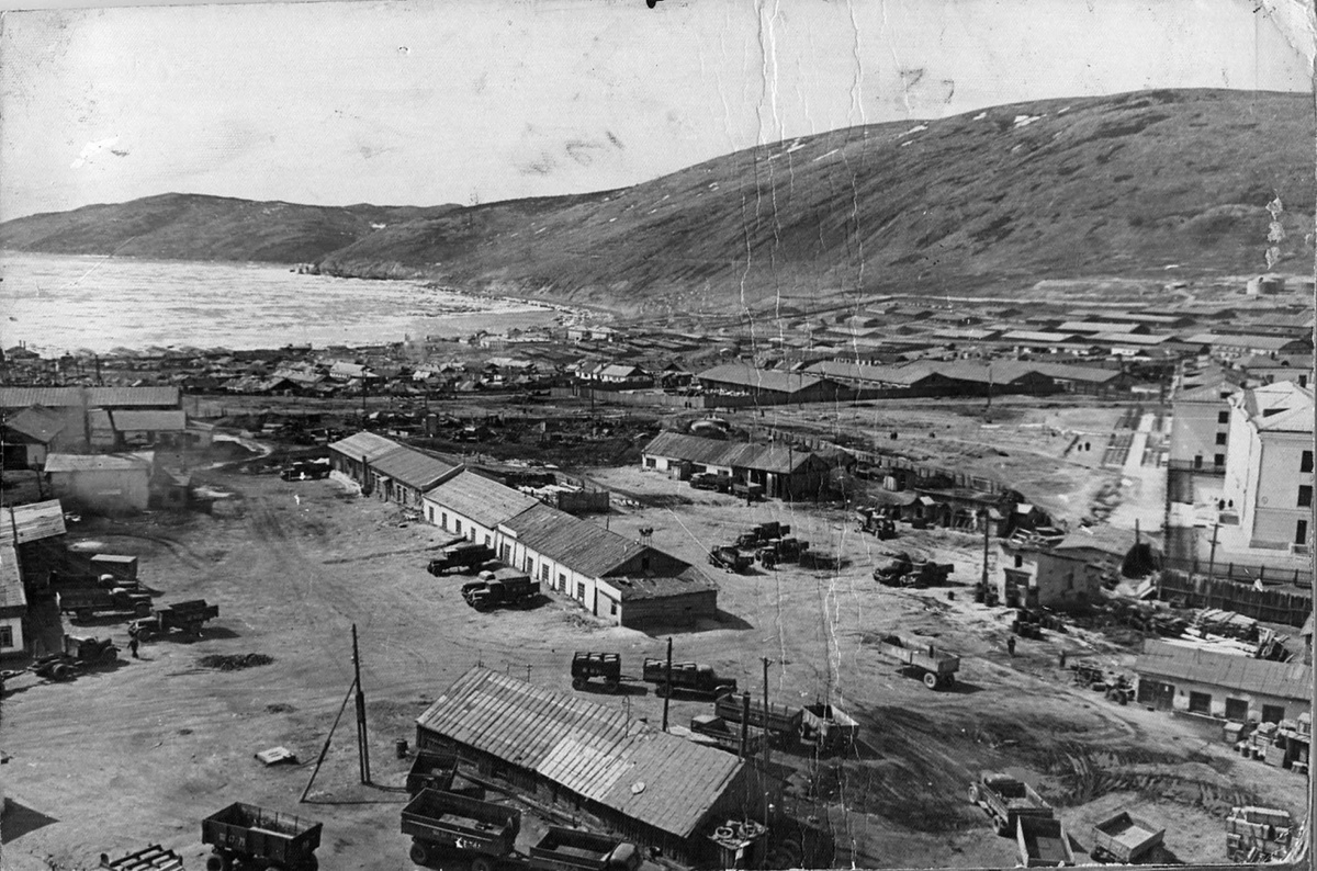 Фото: Магадан. Нагаево. 1959 год