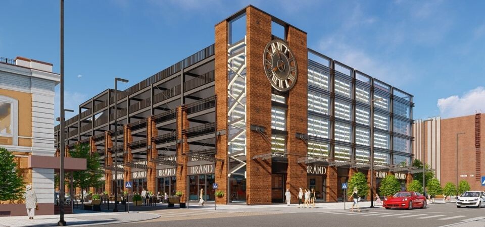    Эскизный проект гаражного комплекса. Источник: Андрей Щукин