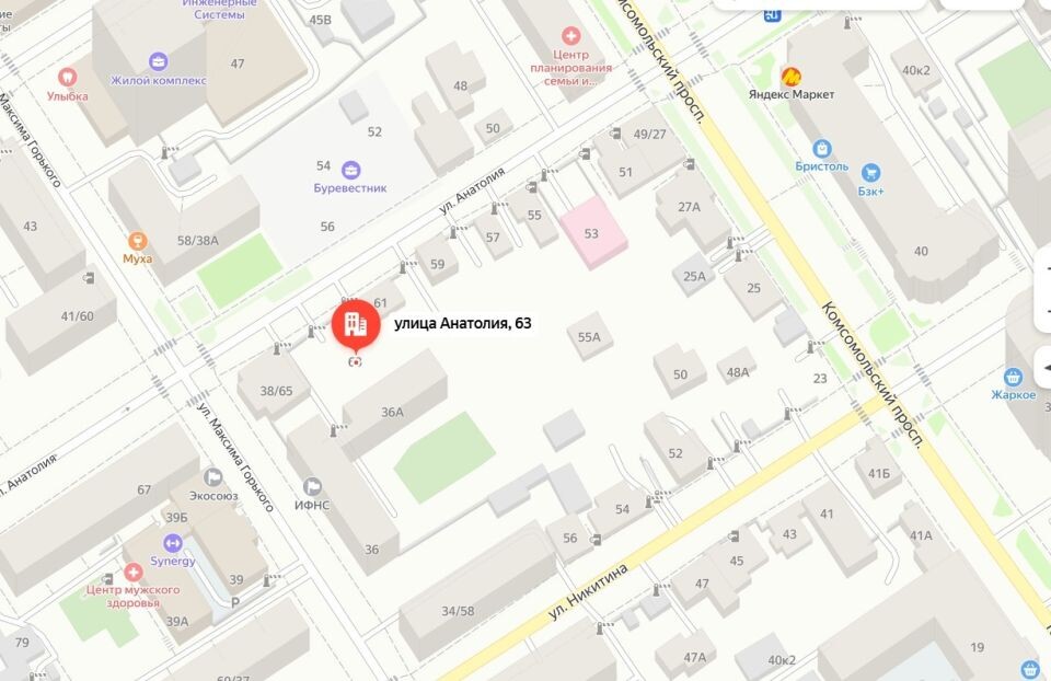    . Источник: yandex.ru/maps