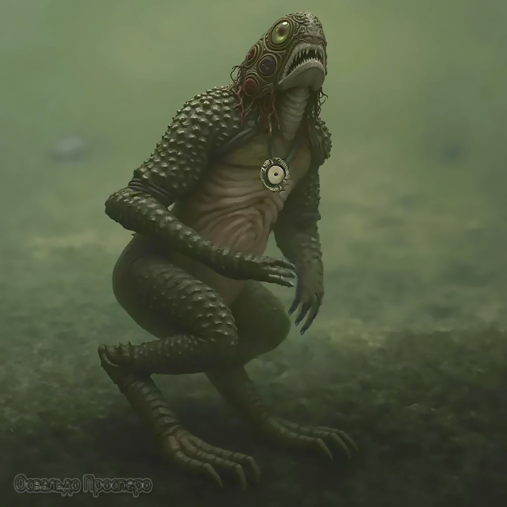 Это был монстр, но разумный.