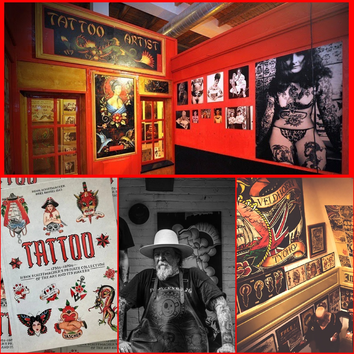 Хенк Шифмахер настоящая легенда в мире татуировки. Мало того, что он многих звезд вроде Леди Гаги забил, так он еще музей татуировки в Амстердаме открыл и книгу про историю татуировки написал, которая охватывает период в 240 лет! Шифмахер по праву считается одним из самых авторитетных экспертов в области татуировки.