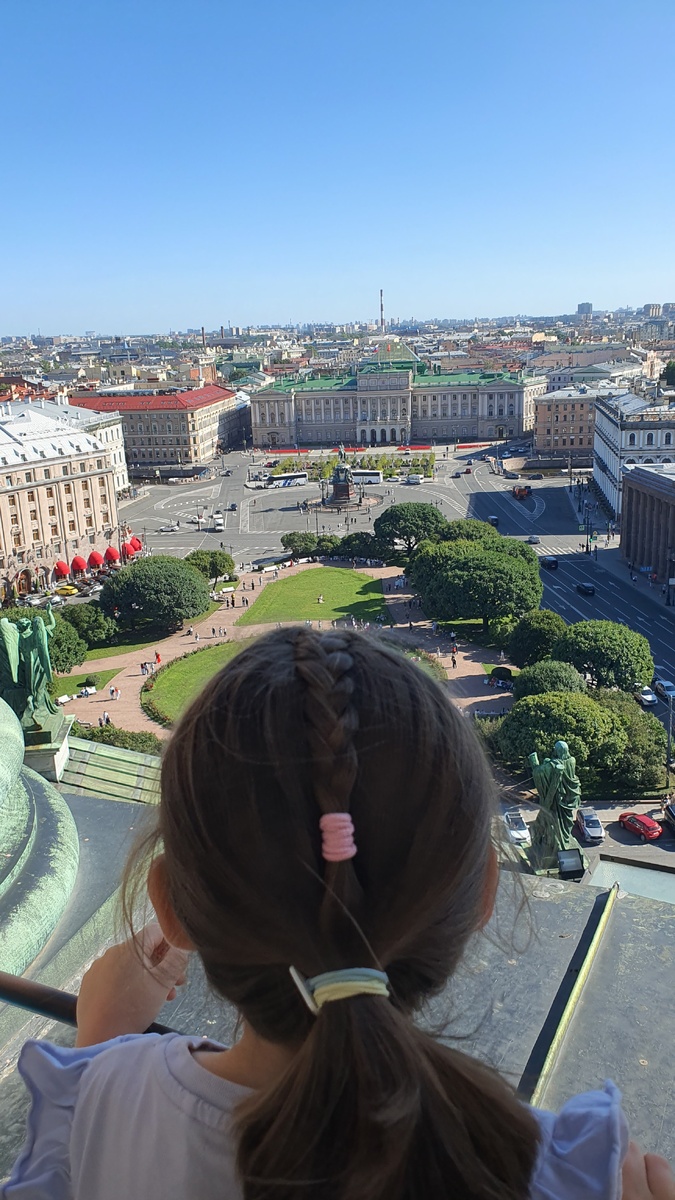 подъем на Исаакиевский собор, 2024, фото автора