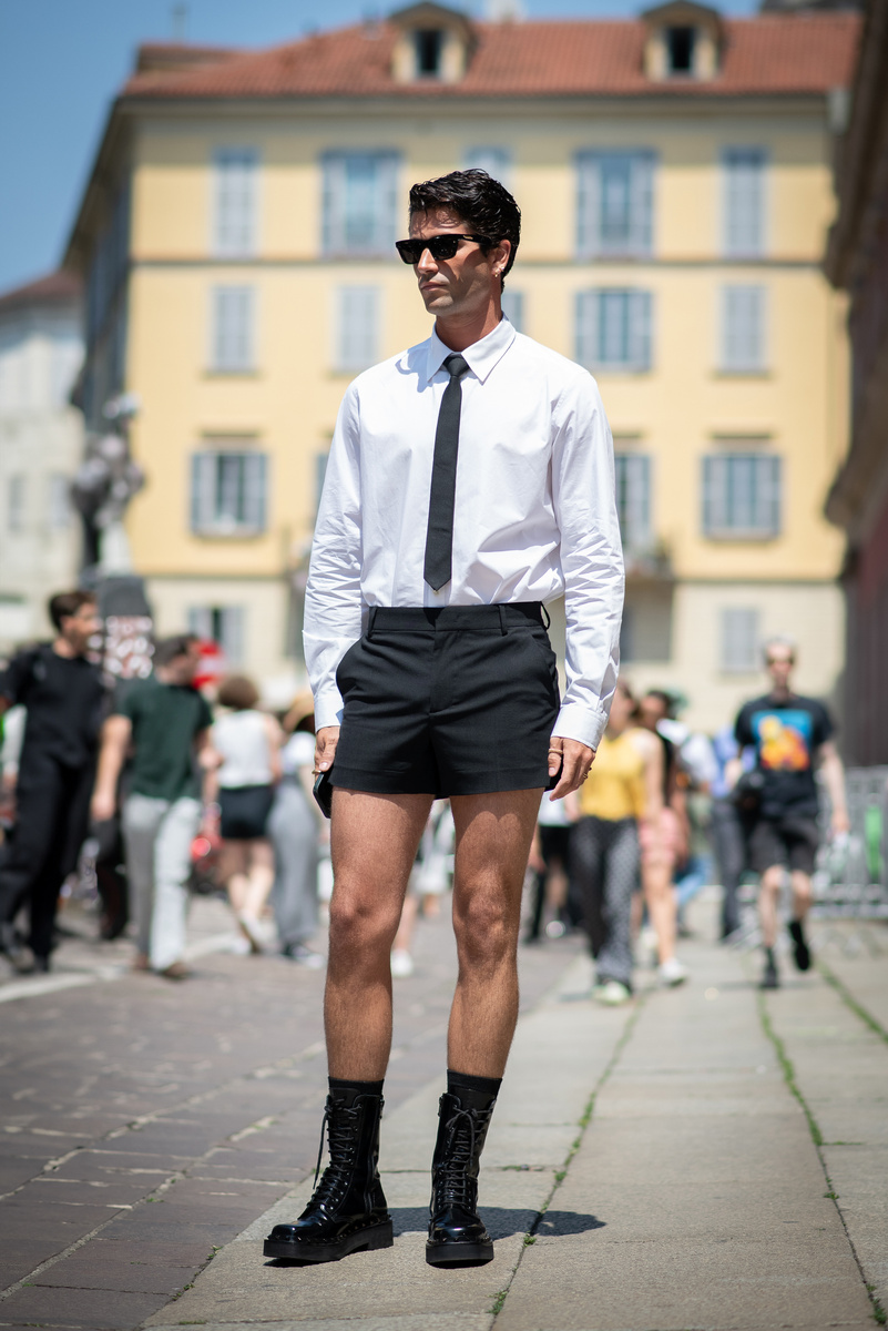 Классические брючные шорты 