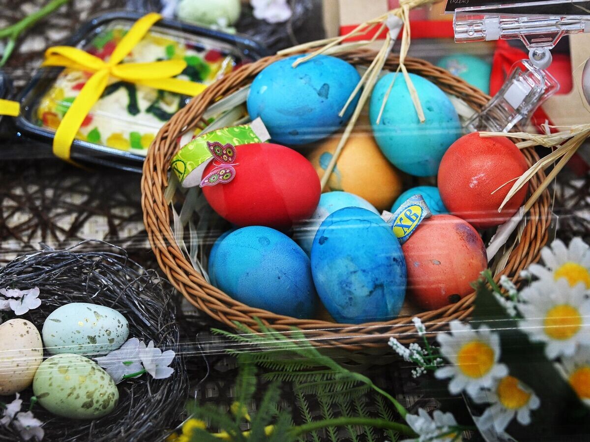    Пасхальные товары © РИА Новости / Евгений Одиноков