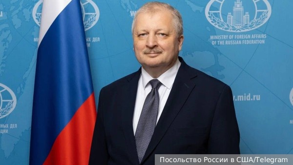     Фото: Посольство России в США/Telegram   
 Текст: Антон Антонов