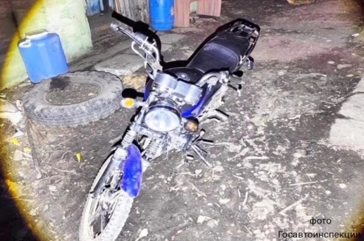    В Иркутской области 13-летний мальчик гонял на байке и попал в больницу