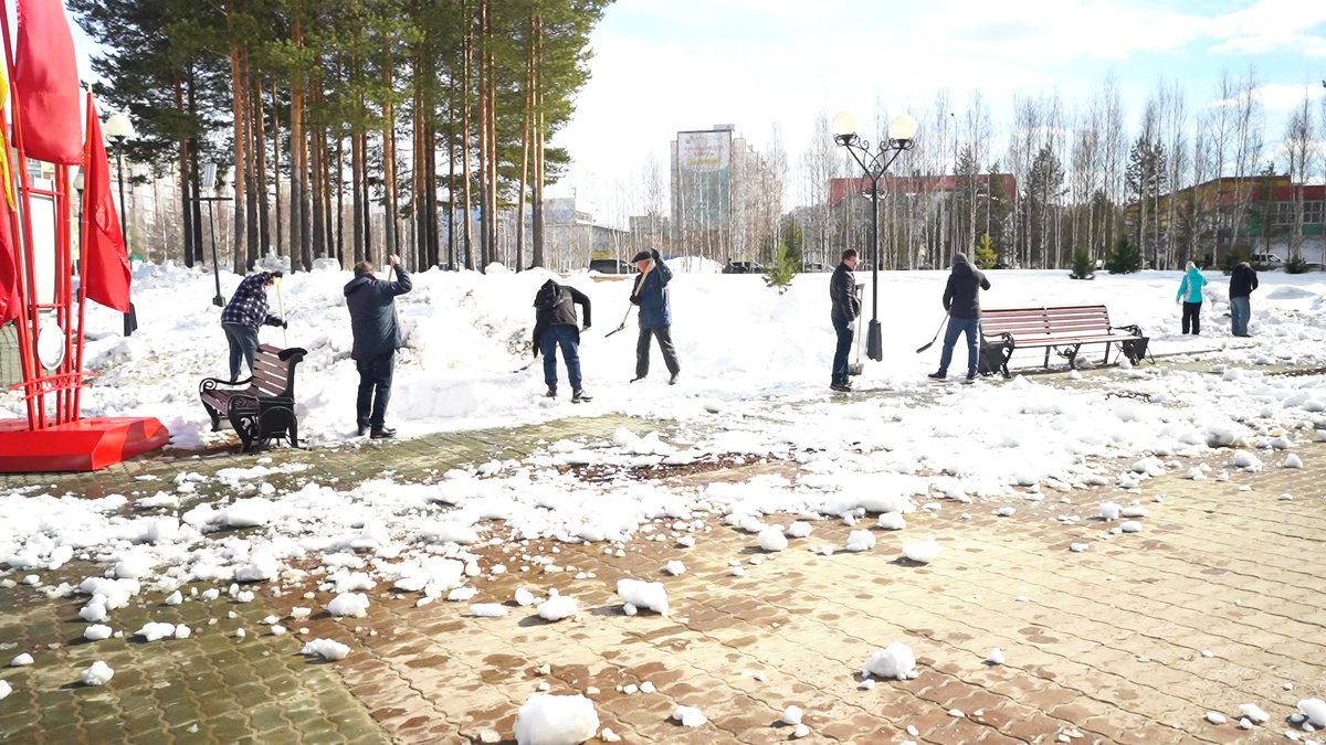    В Нягани запустили марафон чистоты
