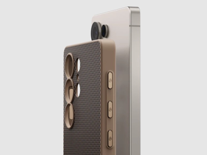    Для Galaxy S25 Ultra выпустили чехол с NFC-кнопками и MagSafe