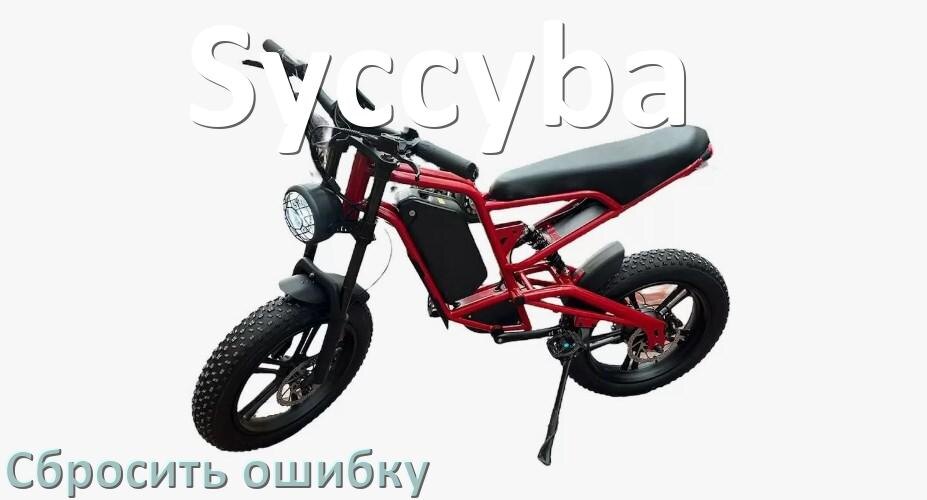 
Как на электровелосипеде Syccyba сбросить ошибку что делать и как исправить коды info 03, 01, E10, 06