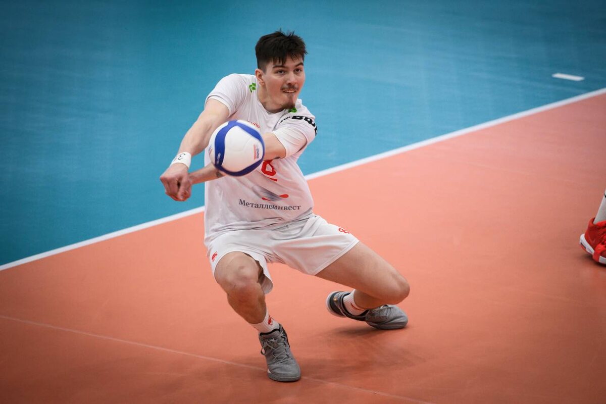 Павел Тетюхин. Фото https://t.me/belogorievolleyball