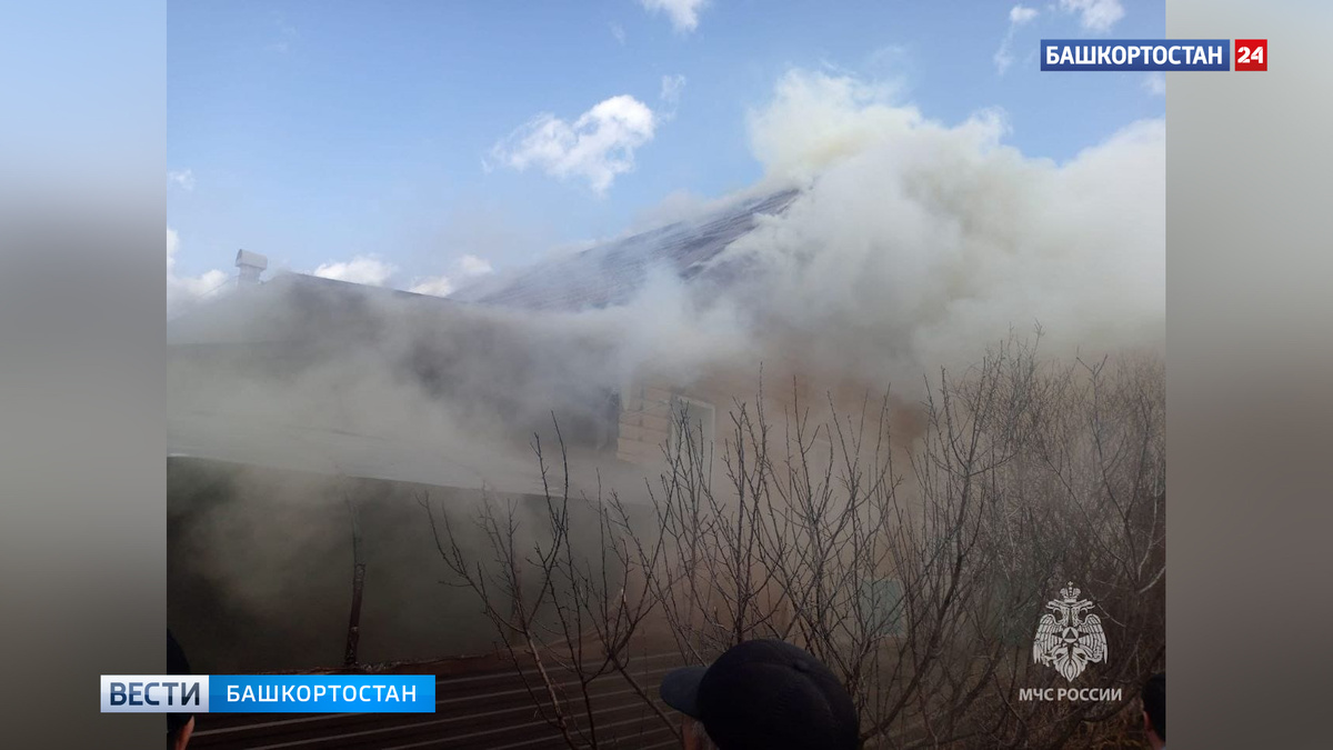    Пять человек погибли при пожарах в Башкортостане за сутки