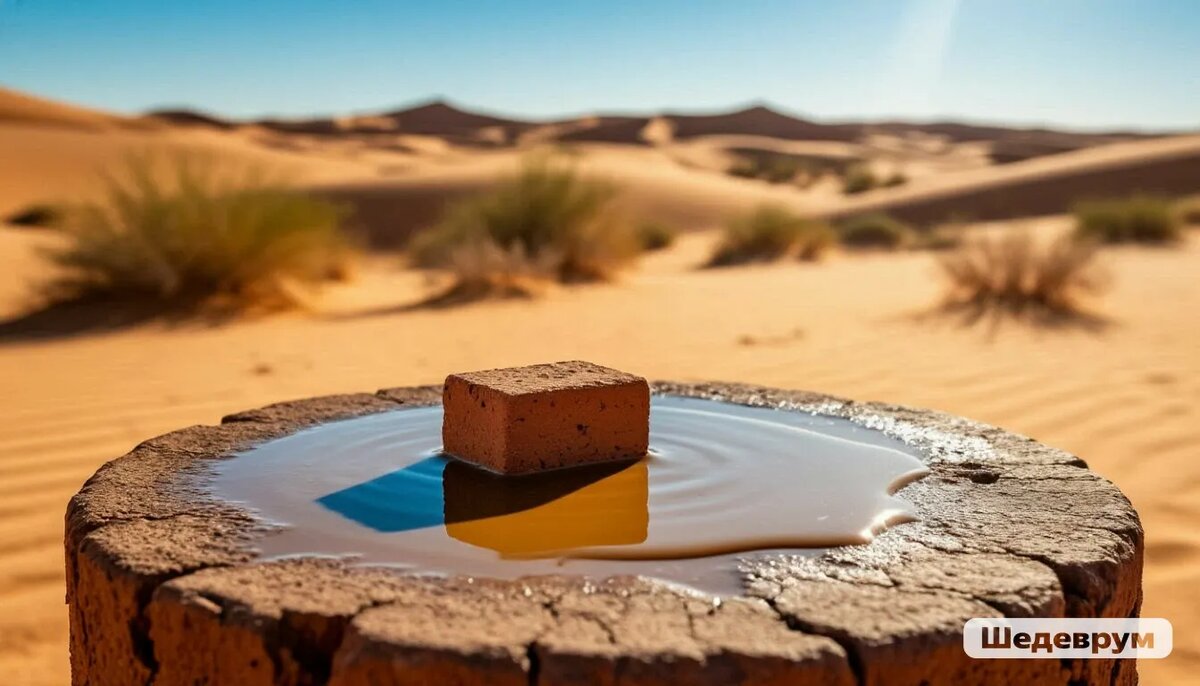 Как солнце воск размягчает, а глину делает твердой не само от себя, но в силу различия вещества воска и глины, так и Бог, глиняное сердце Фараона, как говорится, ожесточает. Фото сделано в Шедеврум