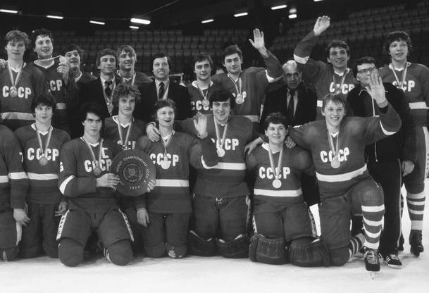 1984 год. Евгений Белошейкин в составе молодёжной сборной СССР