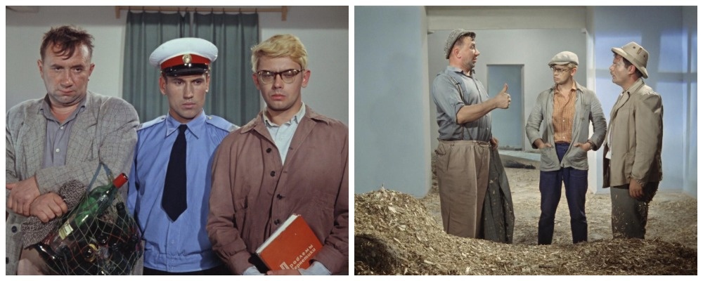 кадры из фильма «Операция “Ы” и другие приключения Шурика»