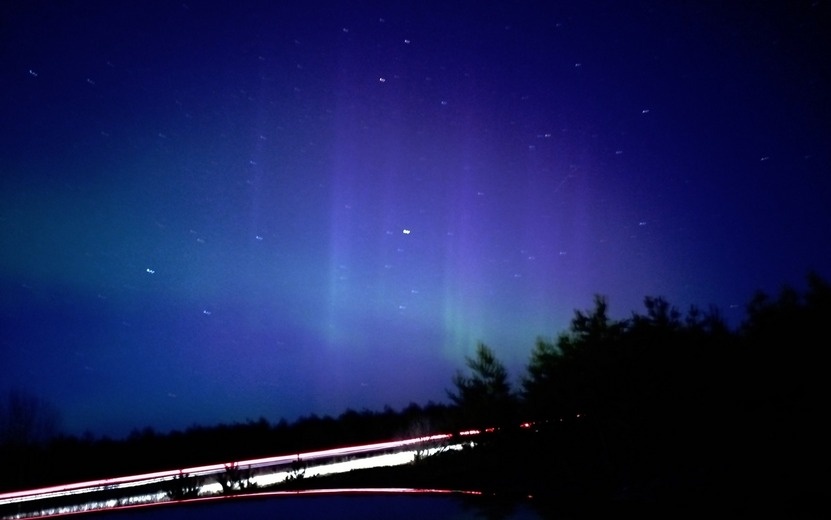  Полярное сияние в Удмуртии. Фото: Кирилл Поздеев, vk.com/keer.pozdeev
