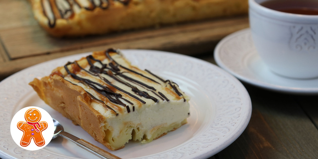 Пирог "Эклер" ✧ Вкусно и несложно