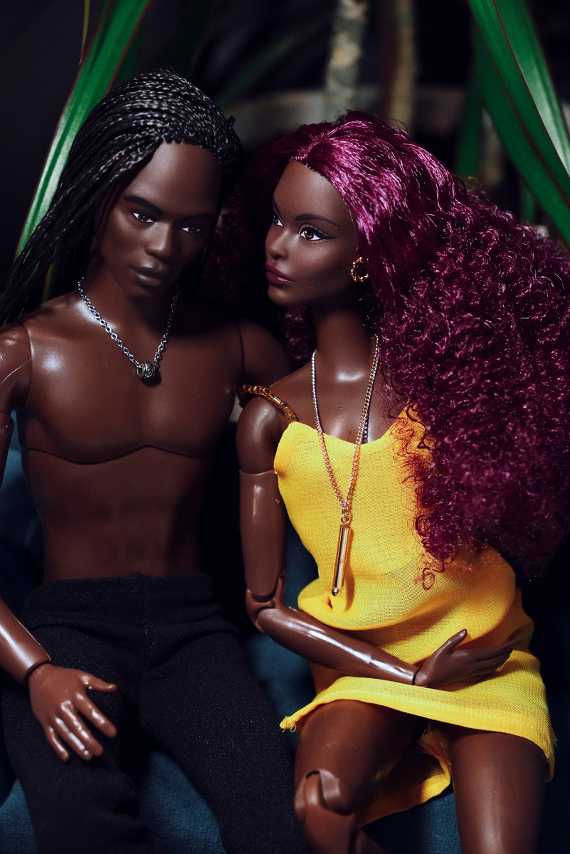 Barbie Basics #3 Клодетт и Barbie Looks Ken Doll №4 Джон