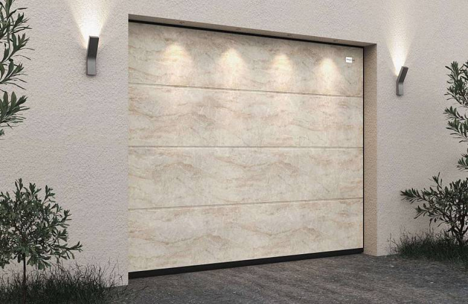 Пример секционных ворот