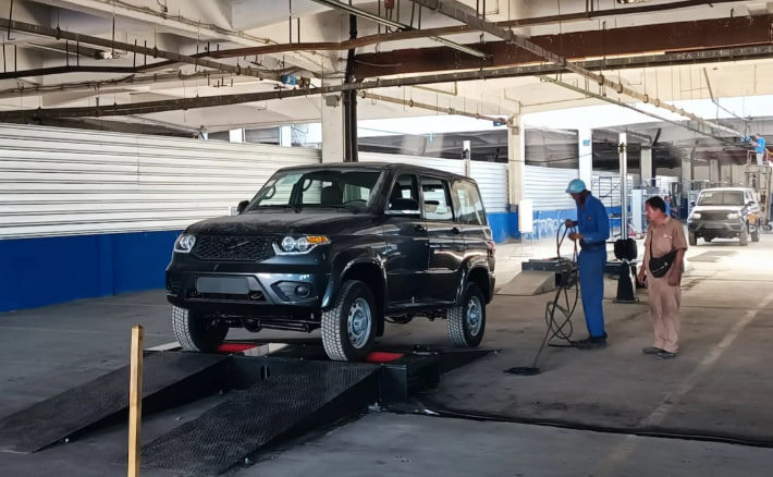 Производство УАЗ «Патриот» в Гаване. Фото взято с открытых источников