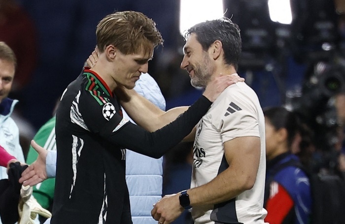    Игра «Реала» против «Арсенала» в четвертьфинале Лиги чемпионовReuters/Juan Medina