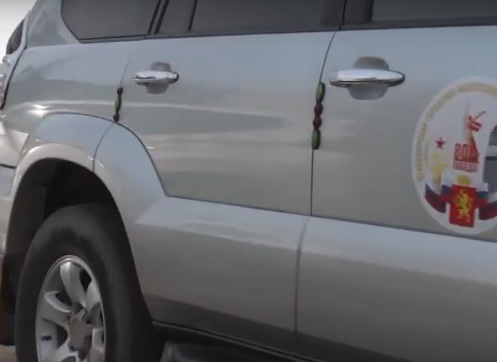     В Красноярске стартовал автопробег в честь юбилея Победы