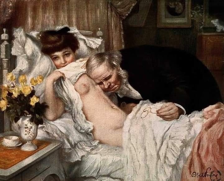 Юлиус Фейвр "Обследование", XIX век