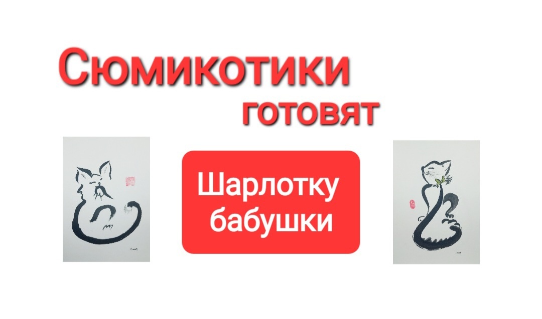 Обложка с Сюмикотиками. Рисунки автора.