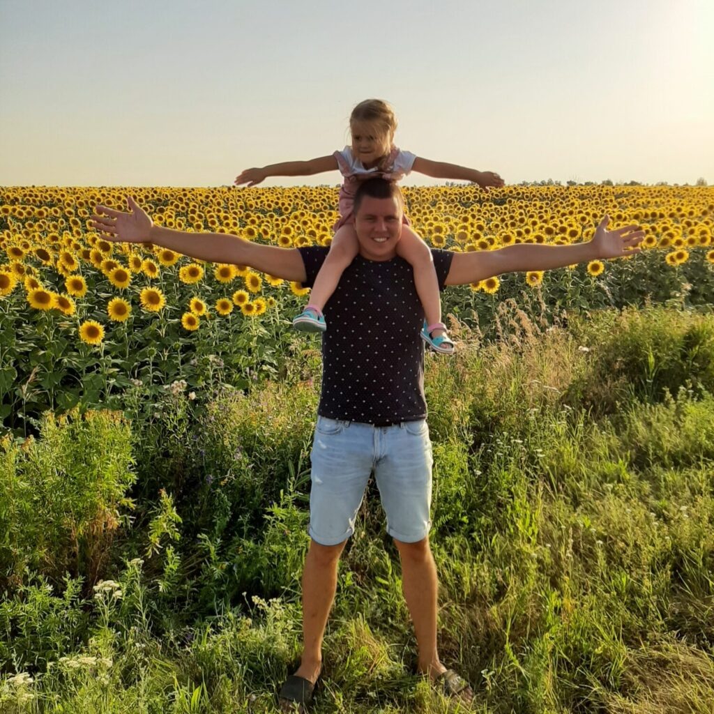 С дочкой до травмы