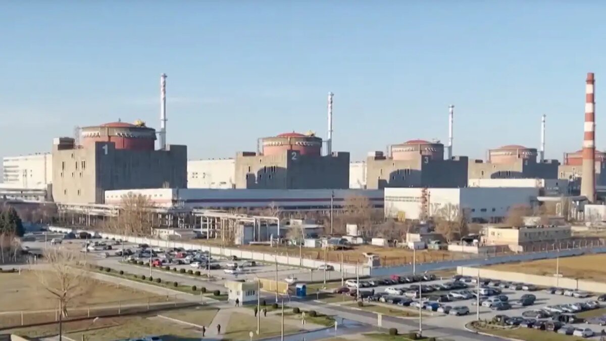    Запорожская АЭС.