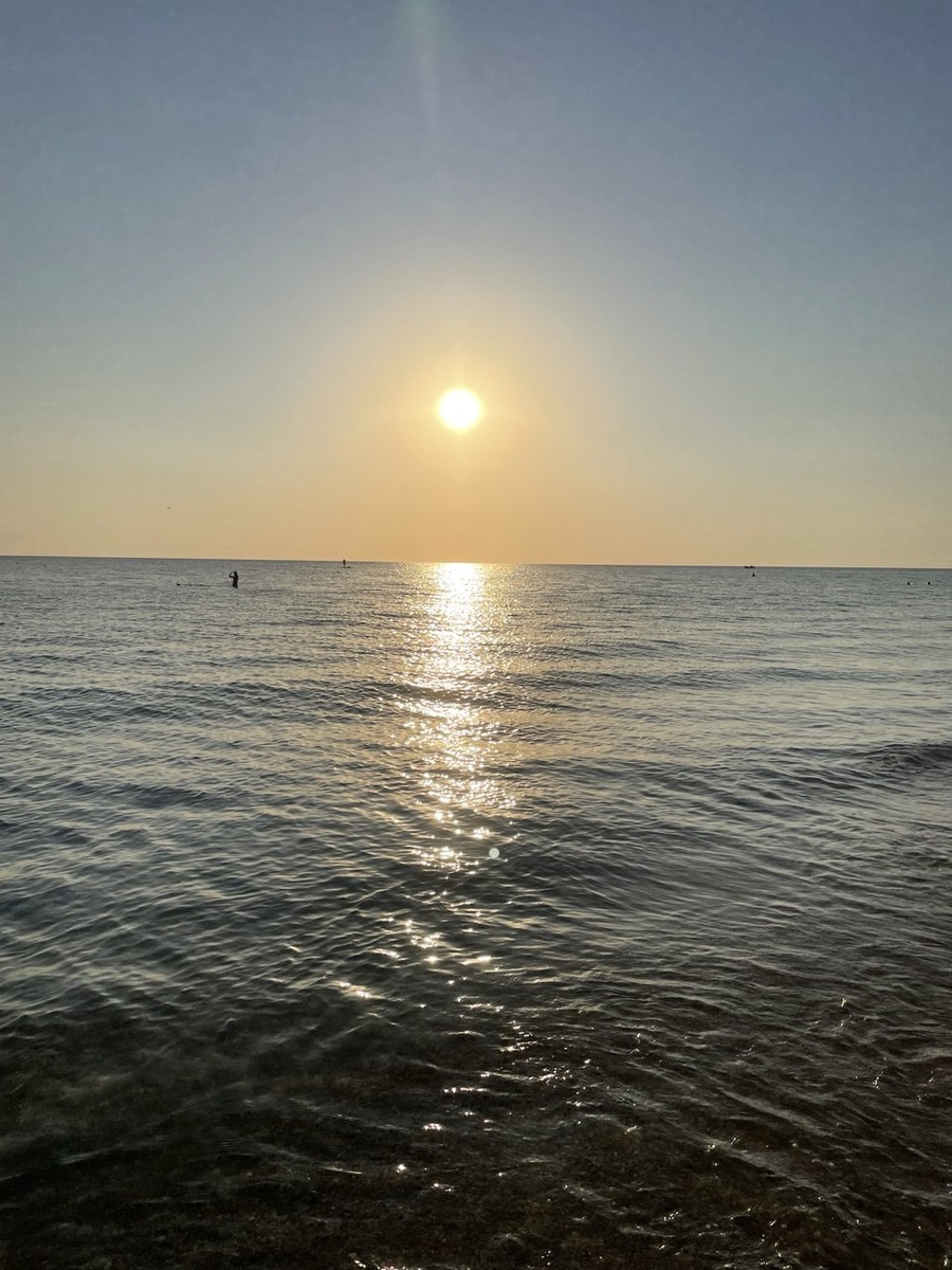 Закат в Анапе 2024 год