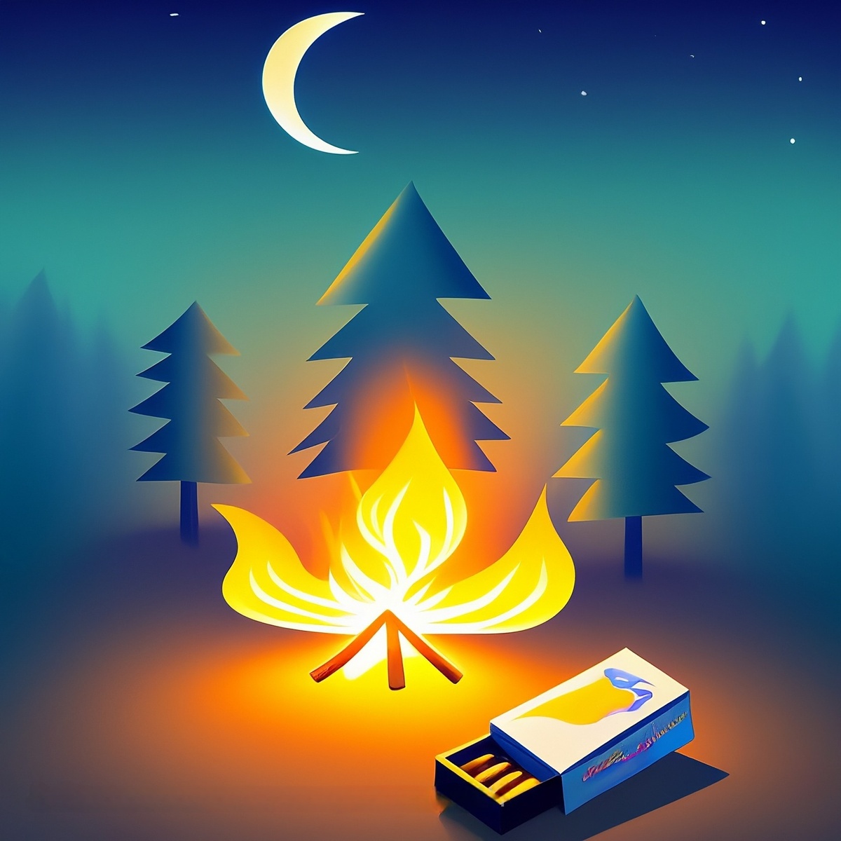 Если ты мог развести костёр "с одной спички" - внимание к тебе было обеспечено. Девчонок в том числе.)