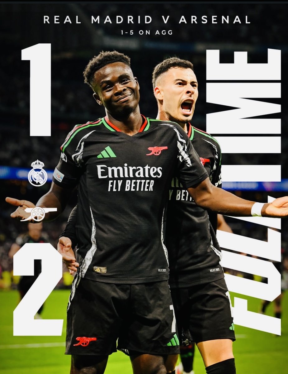 Реал Мадрид - Арсенал 1:2 (1:5)