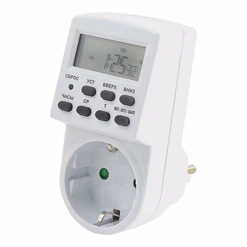 Розетка с таймером. Есть в любом строймаге и на маркетплейсах.