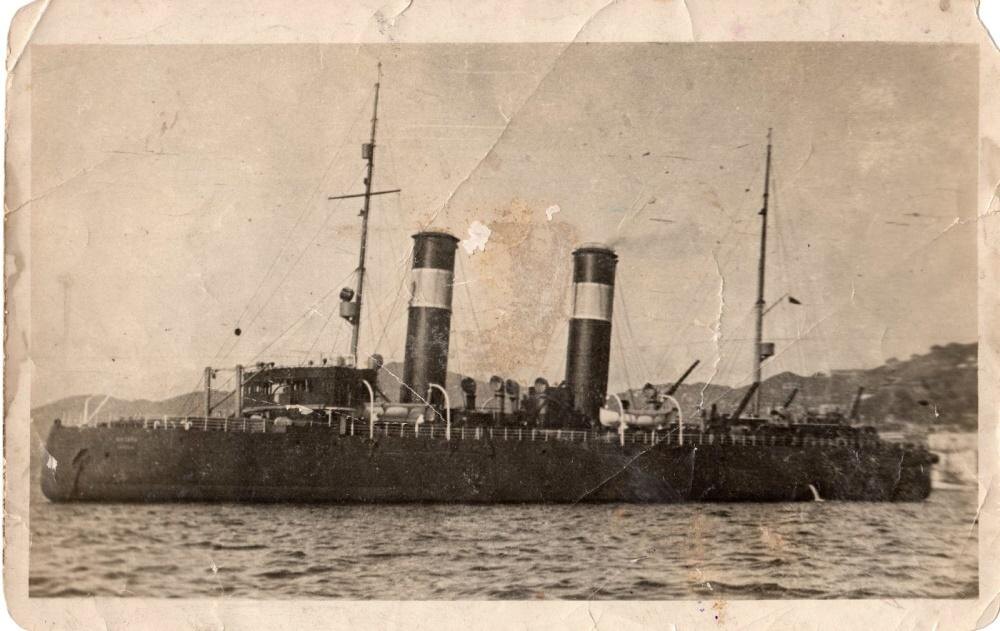 Ледокол «Красин». 1941 г. Из личного архива Инюшкиных.