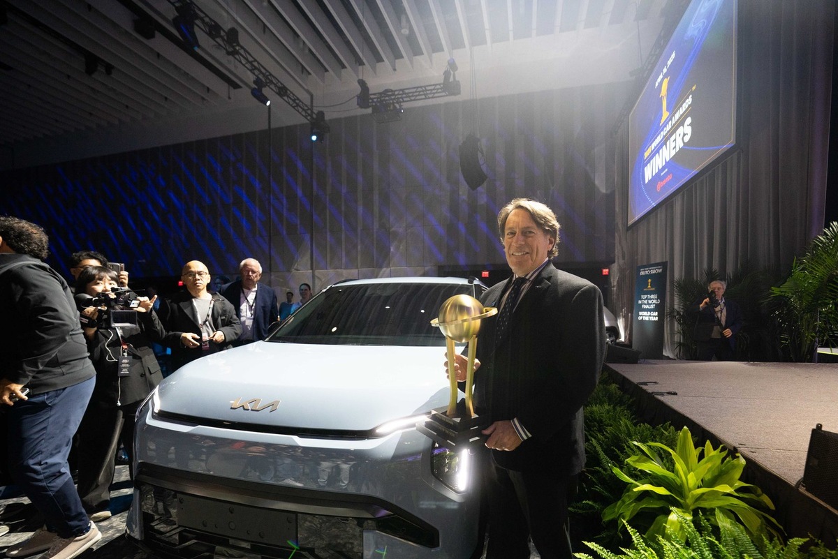    Лучшие автомобиль в мире: электромобиль Kia EV3