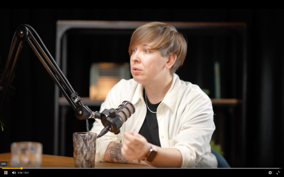 Даня Бодрич. Кадр из подкаста «Толковые Люди»