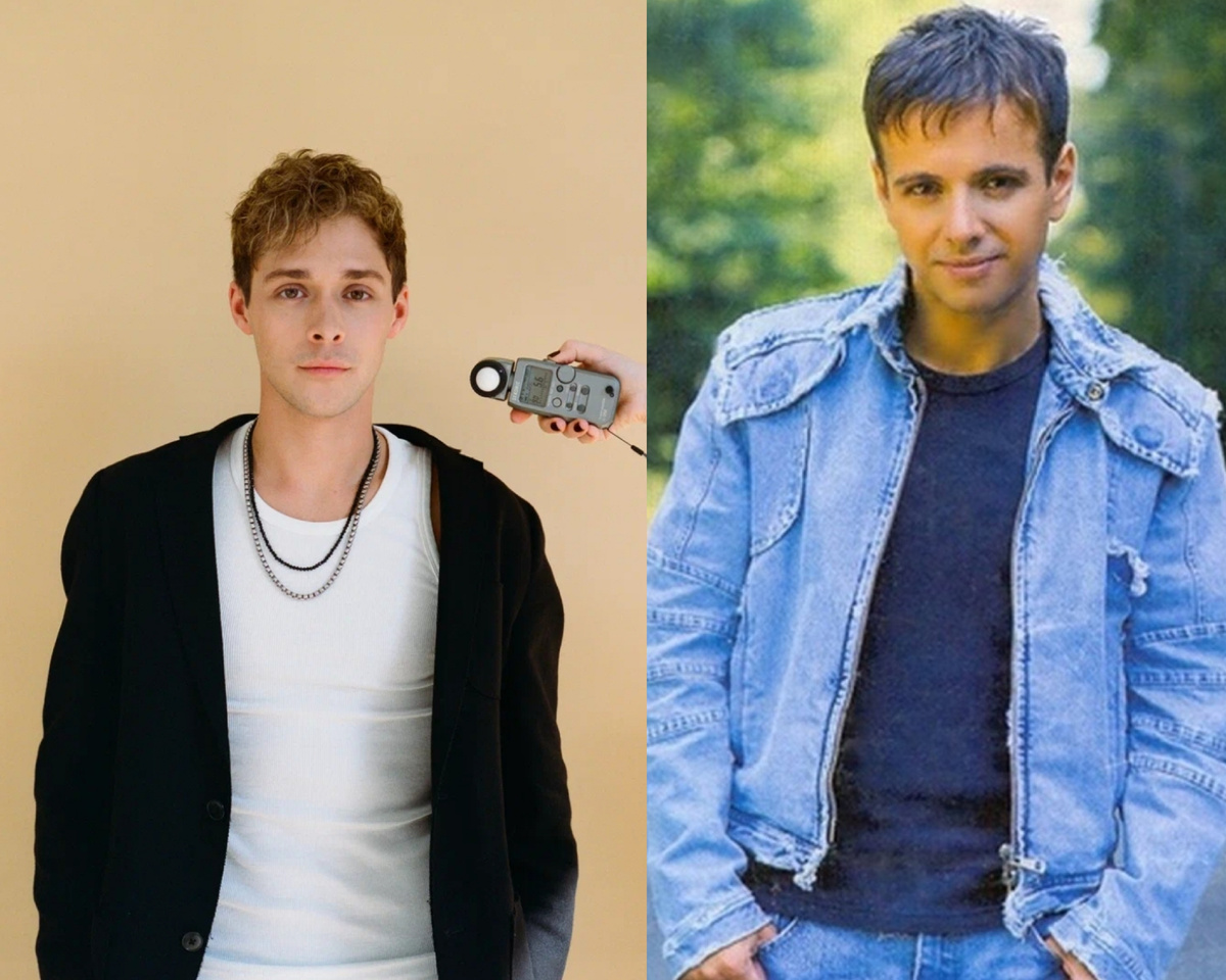 Вот сделала коллаж. Похожи же! И как в парне слева кто-то увидел Жукова? Польстил он себе не слабо!