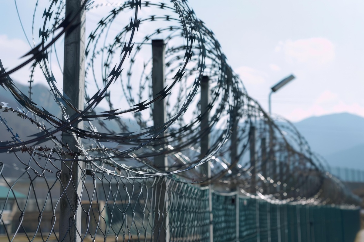 Граница одного из анклавов