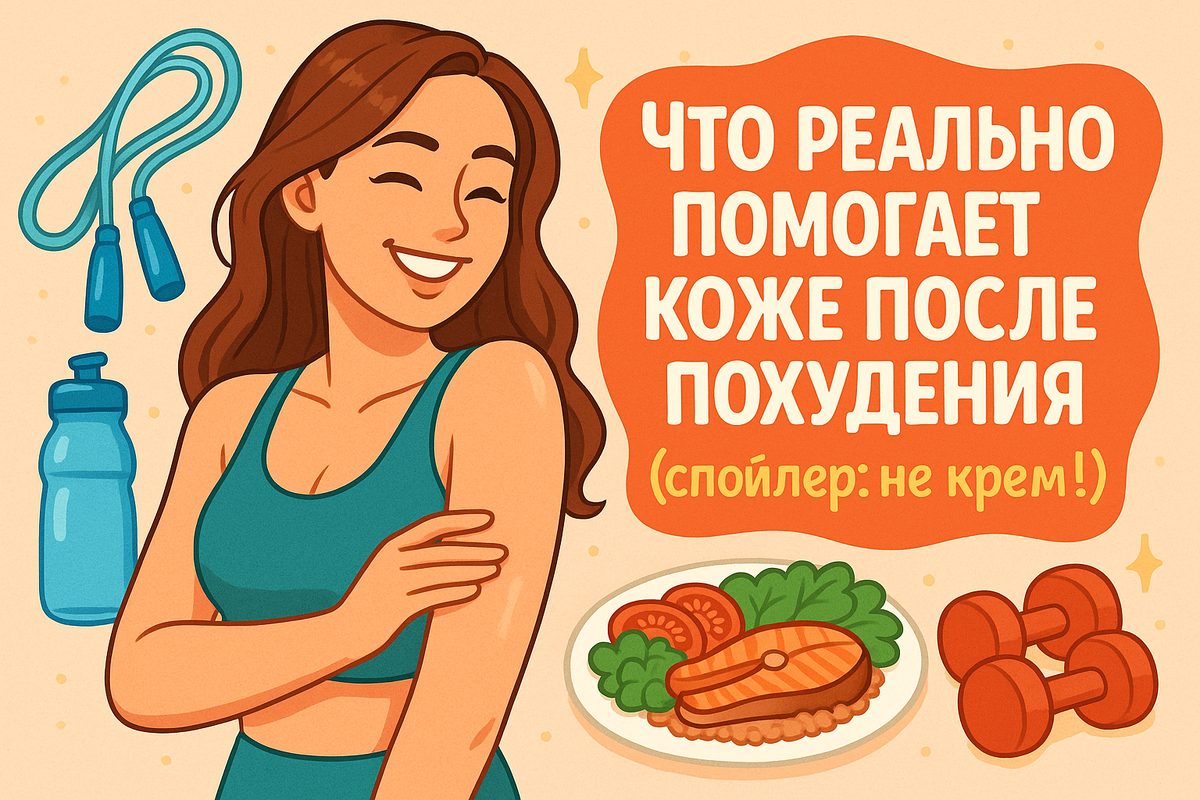 Что реально помогает коже после похудения