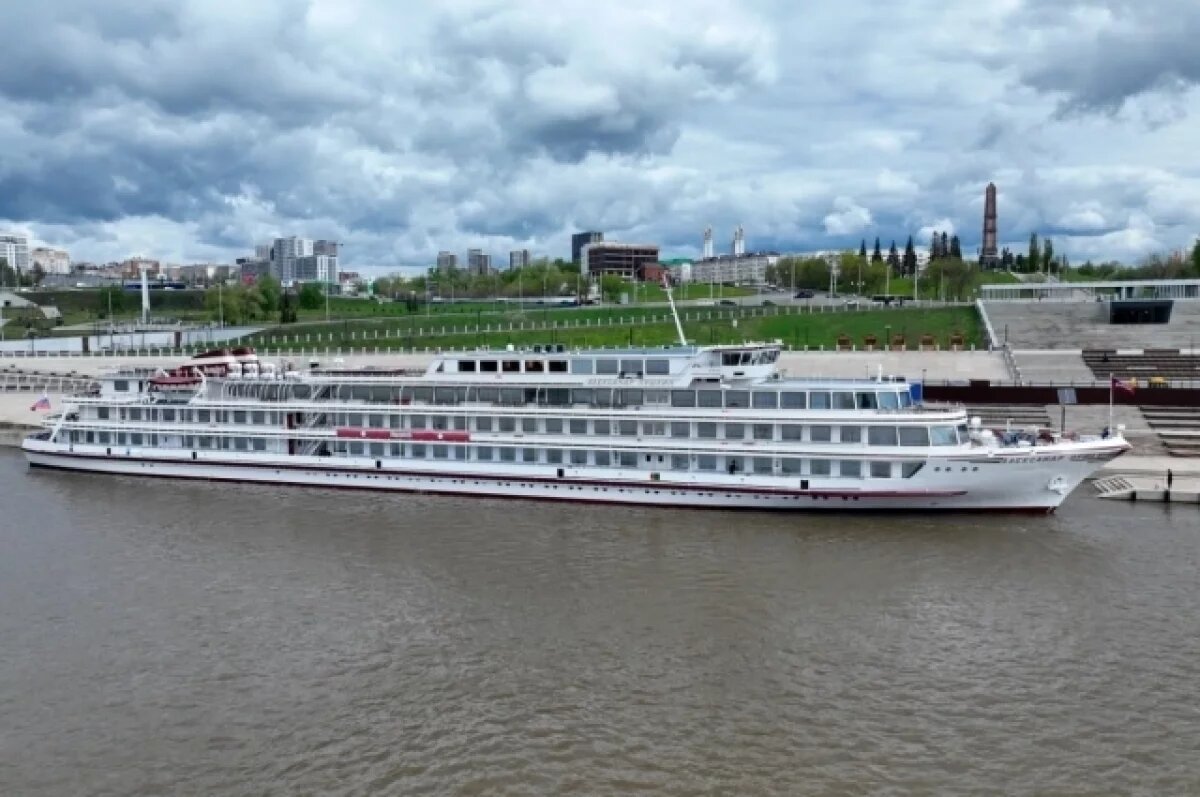    В сезон речной навигации в Уфу ожидается рекордное число круизных лайнеров